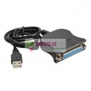 USB LPT 1284 DB25 ADAPTER CABLE